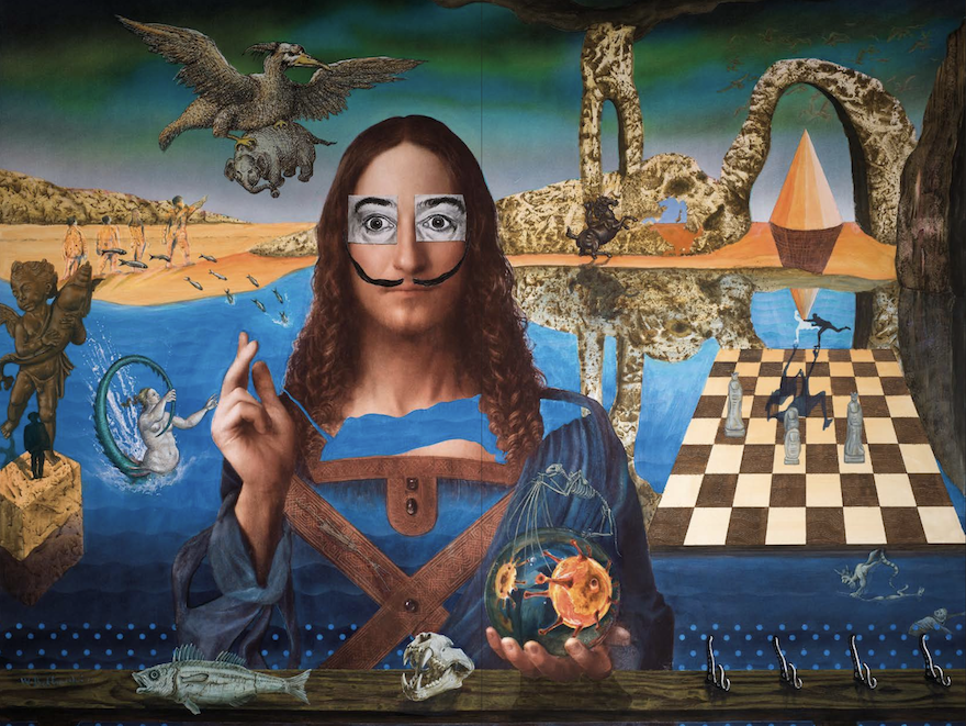Wolfgang-Beltracchi-Salvator-Mundi-Surrealism-painting