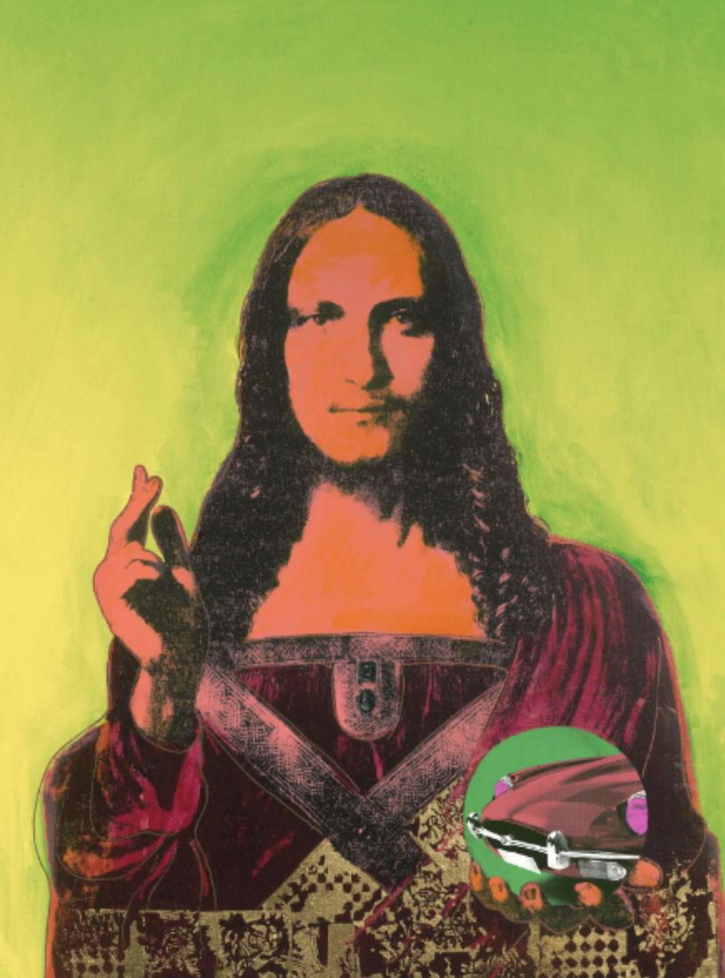 Andy Warhol Salvator Mundi The Greats by Wolfgang Beltracchi